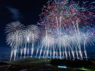 北海道芸術花火2024写真１