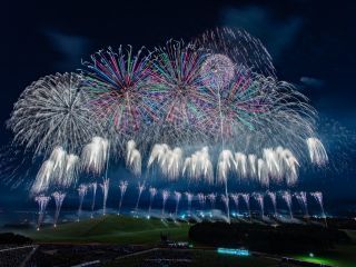 北海道芸術花火2024写真２