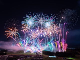 北海道芸術花火2024の写真３