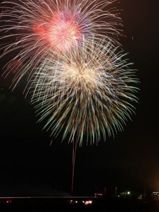 遠野納涼花火まつり写真２