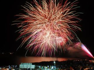 千代田の祭 川せがき写真１