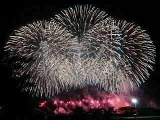 寺泊港まつり海上大花火大会写真１