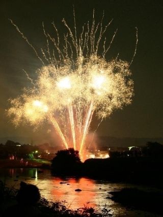 第65回美濃源氏七夕まつり みずなみ祈願大花火大会写真１