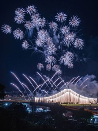 全国花火名人選抜競技大会 ふくろい遠州の花火2024の写真４