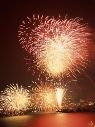 2024松江水郷祭湖上花火大会写真２