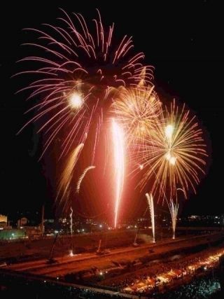 第100回遠賀川川開き 飯塚納涼花火大会写真１