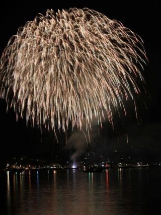 水光呼子港まつり花火大会写真２