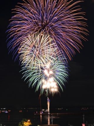 島原温泉ガマダス花火大会写真２