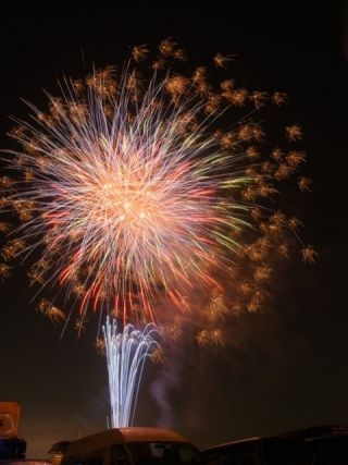 湯の川温泉花火大会写真２