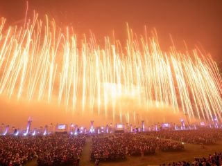 第73回勝毎花火大会写真１