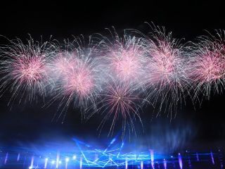 第73回勝毎花火大会写真２
