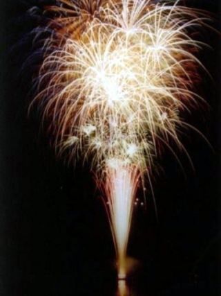 第50回めまんべつ観光夏まつり 水上花火大会写真１