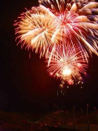 第19回新ひだか夏まつり 静内川花火大会写真１