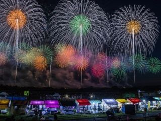 酒田の花火写真２
