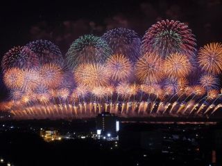 酒田の花火の写真３
