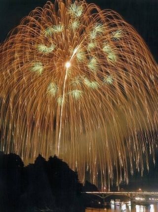 水郷大江夏まつり灯ろう流し・花火大会