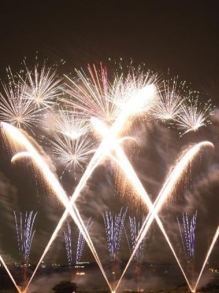 第69回とりで利根川大花火写真２
