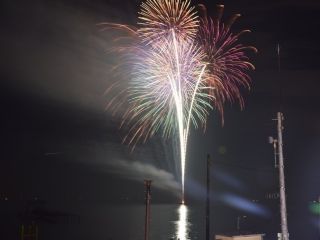 第35回あゆみ祭り打ち上げ花火の写真３