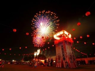 尊徳夏まつり大花火大会の写真３