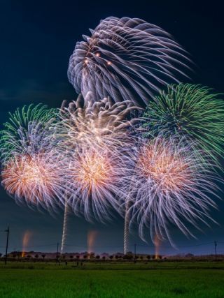 第26回ひがしまつやま花火大会写真１