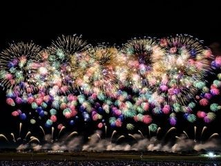 燃えよ！商工会青年部！！ 第22回こうのす花火大会写真２