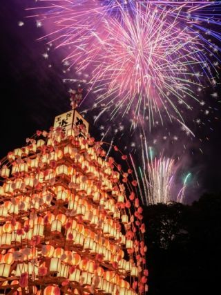 寄居玉淀水天宮祭花火大会写真１