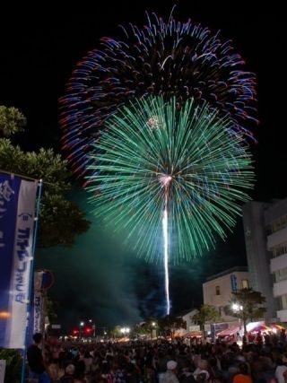 銚子みなとまつり花火大会写真１