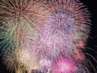 手賀沼花火大会2025写真２