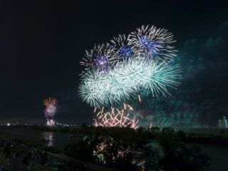 流山花火大会の写真３