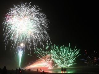 おおあみしらさとの花火写真１