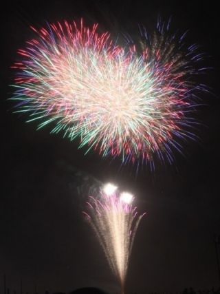 おおあみしらさとの花火写真２