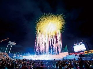 東日本大震災・九州災害復興チャリティー 2025 神宮外苑花火大会写真２
