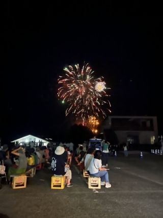 八丈島納涼花火大会写真１