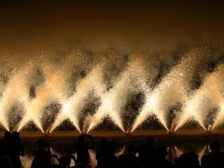 第40回越後加茂川夏祭り大花火大会写真１