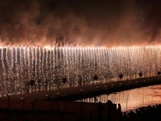 第40回越後加茂川夏祭り大花火大会写真２