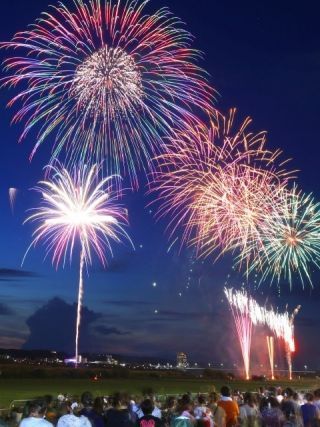 北日本新聞納涼花火 富山会場