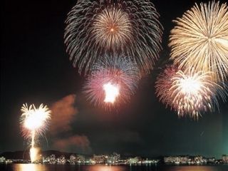 片山津温泉納涼花火まつりの写真３