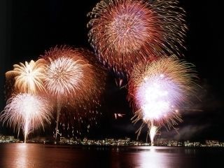 片山津温泉納涼花火まつりの写真４