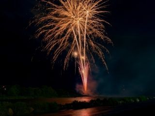 第38回永平寺町大燈籠ながし写真１