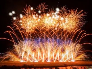 笛吹市夏祭り 第61回石和温泉花火大会写真２