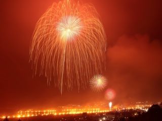 南部の火祭り写真１