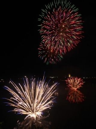 第52回恵那納涼水上花火大会の写真３