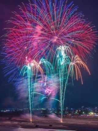 第72回安倍川花火大会の写真３