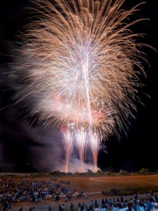 鹿島の花火大会の写真３