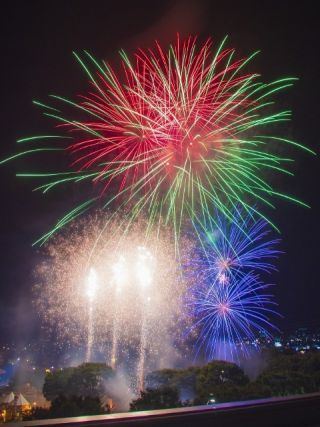 富士まつり2025花火大会写真２
