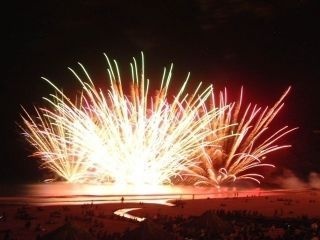 白浜海の祭典納涼花火大会写真２