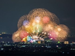 長浜・北びわ湖大花火大会「長浜の陣」写真２