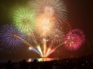 第48回香住ふるさとまつり海上花火大会写真２