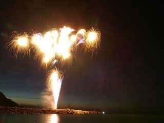 川下大祭・浜坂ふるさと夏祭り花火大会写真２