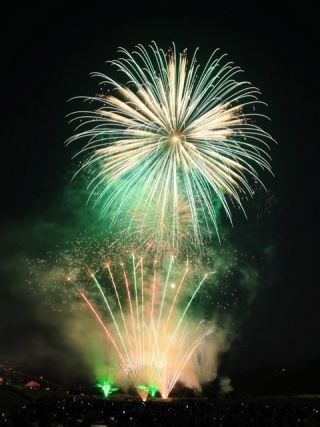 吉野川祭り納涼花火大会写真２